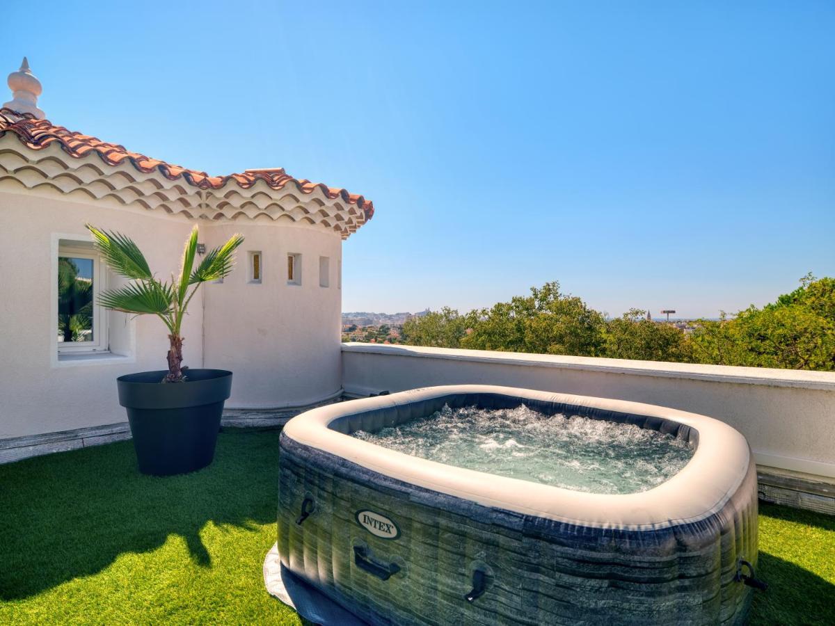 La Bastide De Saint Barnabe - Jacuzzi Terrasse Clim Wifi Parking Petanque Apartment Marseille Exterior photo